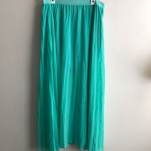 Teal Skirt